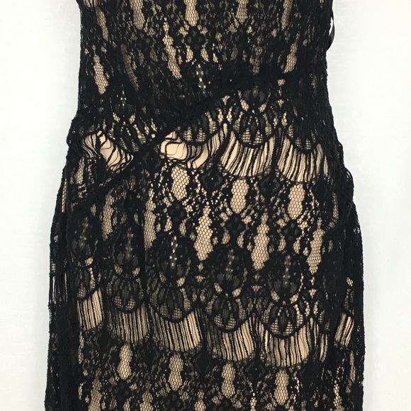 Rachael & Chloe Lace Overlay Gown Fresh Fashion - Picture 3 of 7